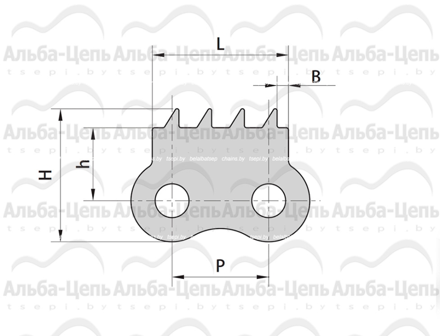 Транспортерные цепи с цепляющими пластинами